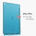iPad Air 2 Case, iXCC ® New Enhanced Tri-fold Stand Smart Case Cover with [Soft TPU Back] and Built-in Magnet for Auto Sleep/Wake Function - Blue