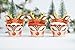 Funky Fledgling Christmas Reindeer Rudolph Cupcake Wrappers and Toppers - 24 Set - Gold, Disposable - Perfect for Birthday, Christmas, Parties, School Occasions