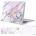MOSISO Compatible with MacBook Pro 13 inch Case 2016-2020 Release A2338 M1 A2289 A2251 A2159 A1989 A1706 A1708, Plastic Pattern Hard Shell Case & Keyboard Cover & Screen Protector, Colorful Marble