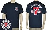 Boston Fire Dept RESCUE 7 T-Shirt