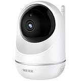 SDETER Wireless 1080P IP Camera, WiFi Home Security Surveillance Camera for Baby/Elder/Pet/Nanny Monitor, Auto-Cruise, Pan/Tilt, Two-Way Audio & Night Vision