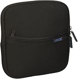 Lacdo Shockproof External USB CD DVD Writer Blu-Ray & External Hard Drive Neoprene Protective Storage Carrying Sleeve Case Pouch Bag With Extra Storage Pocket for Apple MD564ZM/A USB 2.0 SuperDrive / Apple Magic Trackpad / SAMSUNG SE-208GB SE-208DB SE-218GN SE-218CB / LG GP50NB40 GP60NS50 / ASUS External DVD Drives (Black)