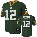 Aaron Rodgers Green Bay Packers NFL Youth 8-20 Mid-tier Jersey Green