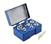 Obecome 6Pcs 5g 10g 2x20g 50g 100g Grams Precision Steel Calibration Weight Kit Set with Tweezers for Balance Scale primary