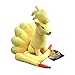 Ninetales Pokemon Nine-tailed Kitsune Fox Plush Toy Stuffed Animal Vulpix with a Free Badge As Gift 10 by Generic