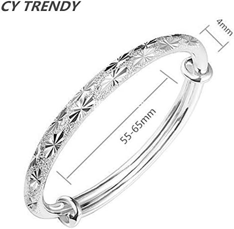 Fashion Women Jewelry Solid 925 Sterling Silver Adjustable little star bracelet(B)