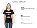 Women's Long Sleeve Leopard Print Patchwork T-Shirt Blouse Ladies T-Shirt Oversize Tops (Black, M)