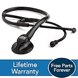 ADC ADSCOPE 600 Cardiology Stethoscope with AFD Technology, 27 inch, Tactical