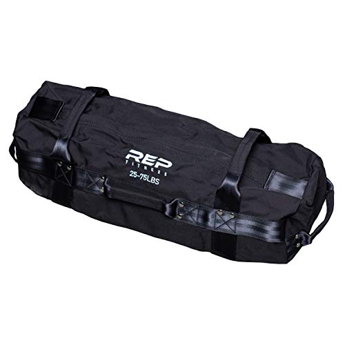 REP FITNESS Sandbag - Medium, Black, 25-75 lbs - Thumbnail 6