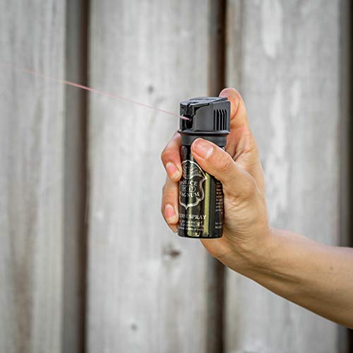 POLICE MAGNUM Pepper Spray Max Strength 1416ft Range Tactical Law
