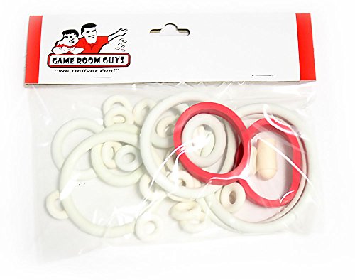 Bally Strikes and Spares Pinball White Rubber Ring Kit