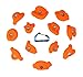 Atomik Climbing 12 Medium Dripstone Jugs Bolt-On in Orange