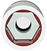 Titan 21121 1/2-Inch Drive x 21mm Non-marring Impact Extra-Long Lug Nut Socket
