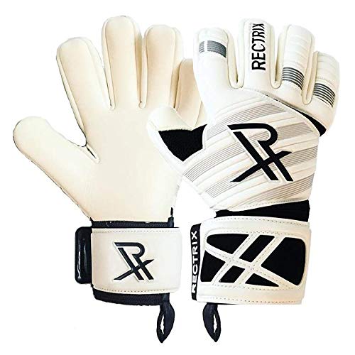 Rectrix 1.0 Goalkeeper Gloves (With Free Zip Case) - Negative Cut - Youth & Adult Sizes