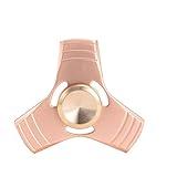 Belyton Gold Fidget Hand Spinner Anxiety Stress Reduce Toy, up to 7min, Relieving Toys for ADHD Anxiety Boredom