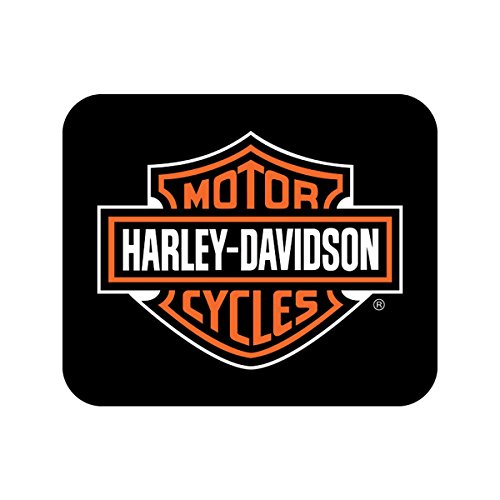 Harley-DavidsonÂ® Bar & Shield Logo Mouse Pad. Foam computer mouse pad with non-slip backing. 9.25" x 7.75". MO30230