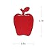Felt Apple Garland Banner -  Back To School Banner - Fall Banner - School Banner - Classroom Decor - Teacher Gifts - Apple Birthday Baby Shower Wedding Party Decorations
