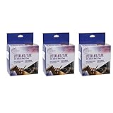 Darice Hook and Loop Strip, 15-Feet, White (3 Pack)
