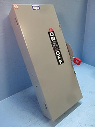 GE TH3364 3 Wire 3 Pole Fusible Type TH Heavy-Duty Safety Switch 600