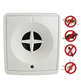 NewRam Ultrasonic Pest Repeller - Repels Mice, Rats, Roaches, Spiders, & Other Insects - Total Home Pest Control Solution