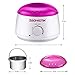 Wax Warmer, Zeonetak Hair Removal Waxing Kit Hair Remover Tool + 8 Pack x 3.5oz Hard Wax Beans + 20 Wax Applicator Sticks, Overheat Light Off Protection