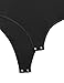 Doublju Jersey Knit Stretchy Mockneck Bodysuit For Women With Plus Size (Made In USA)
