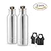 Stainless Steel Bottle Insulator with Opener – Pack of 2