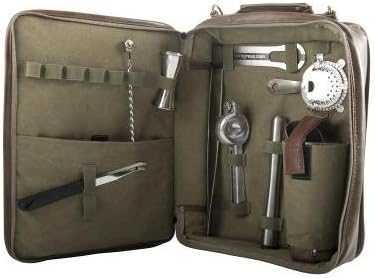 Bag bartender professional equipment ecoleather barman RS9098