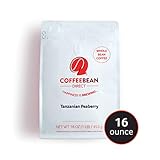 Tanzanian Peaberry, Whole Bean Coffee, 16-Ounce Bags (Pack of 3)