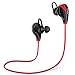 Bluetooth Headphones, TOTU Wireless Sports Earphones in Ear Earbuds W/Mic Noise Cancelling Secure Fit for Gym Running Workout (IPX5 Sweatproof, Stereo, 8 Hours Playtime)