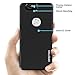 Huawei Google Nexus 6P Case, OMOTON High Impact Resistant Fully Protective Dual Layer Case with [Soft TPU Interior] [Durable PC Exterior] [Fashion Design], Black