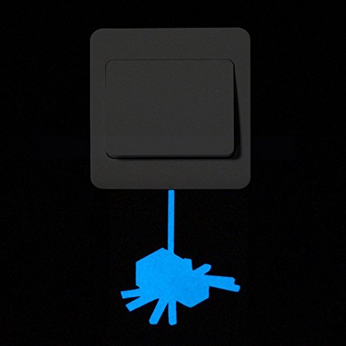 image for Pgojuni_Wallpaper Pgojuni Cute Cartoon Switch Luminous Sticker Fluores