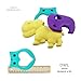 Teething Toys and Teethers By Tulamama. Bendable & Freezer friendly. Highly Recommended by Moms. 100% Silicone (similar to nipples & pacifiers), BPA & Phthalates Free, FDA Compliant. Owl   