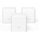 Tenda Nova Mesh WiFi System MW5G - Covers up to 3500 sq.ft - AC1200 Whole Home WiFi Mesh System - Gigabit Mesh Router for 80 Devices - Dual-Band Mesh Network to Replace Router and Extender - 3-Pack