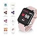 Smart Watch for Android and iOS Phones with Heart Rate & Blood Pressure Monitor, Sleep Monitort, Information Reminder & Step Counter Waterproof Fitness Tracker for Men, Women and Kids