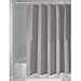InterDesign Mildew-Free Water-Repellent Fabric Shower Curtain, 54-Inch by 78-Inch, Gray