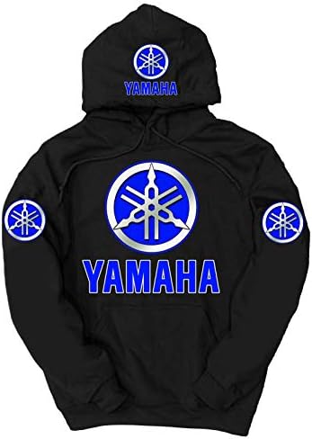 Yamaha Blue Logo Racing ATV Motocross YZF Hoodie