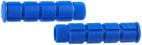 Fixie Fixed Gear Bike Handlebar Grips - Blue, Pink or White - Comfortable, Durable - Taiwan Grip color: Blue