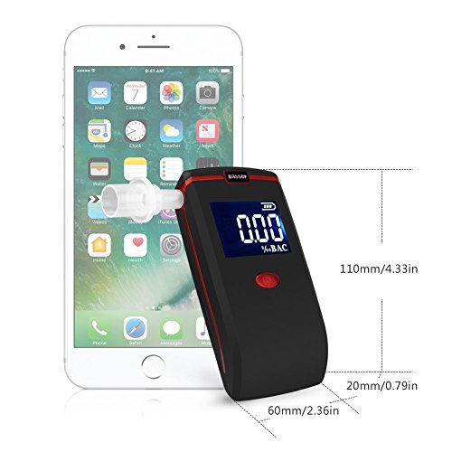 5 Oasser+Breathalyzer+Professional+Semi+Conductor+Mouthpieces