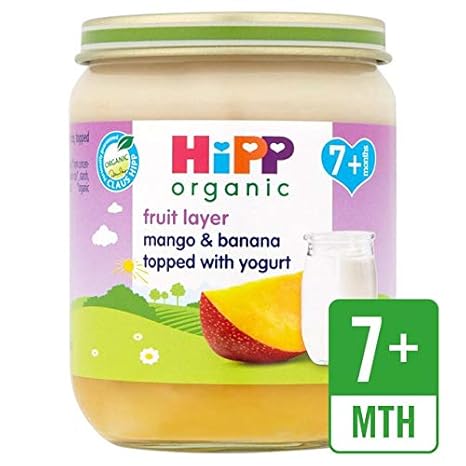 Hipp bio de fruta Duet Mango & Banana con yogur 160 g: Amazon.es: Bebé