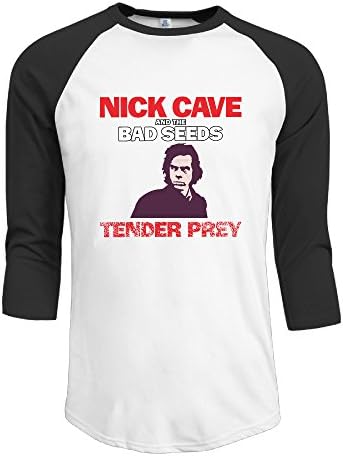 Men Band Nick Cave And The Bad Seeds Live Vintage 3/4 Sleeve Raglan Shirts