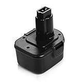 Powerextra Extended Run-Time 12V 2000mAh Replacement Battery For Dewalt DW9071 DW9072 DC9071 DE9037 DE9071 DE9072 DE9074 DE9075 152250-27 397745-01