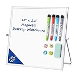 Small Magnetic Desktop White Board – Mini