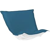 Howard Elliott Collection Puff Chair Cushion With Cover, Butterfly Sling Chair Replacement Cushion with 100% Sunbrella Acryli