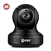 FDT 720P HD WiFi Pan/Tilt IP Camera (1.0 Megapixel) Indoor Wireless Security Camera FD7901 (Black), Plug & Play, Two-Way Audio & Nightvision