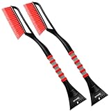 AstroAI 2 Pack 27" Snow Brush and Detachable Deluxe