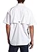 Columbia Men's Bahama II UPF 30 Short Sleeve PFG Fishing Shirt, White, Small