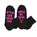 DOINSHOP Unisex Creative Fashion Socks IF YOU CAN READ THIS Print Knitting Socks (Bring Me Wine)