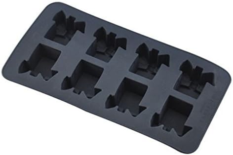 ULATREE Ice Trays Homeware Mold Perfume Bottles Pattern Black Silicone Non-toxic by ULATREEE