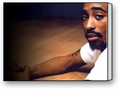 2Pac tupac shakur cool picture Canvas Print Art 16 x 12 inch